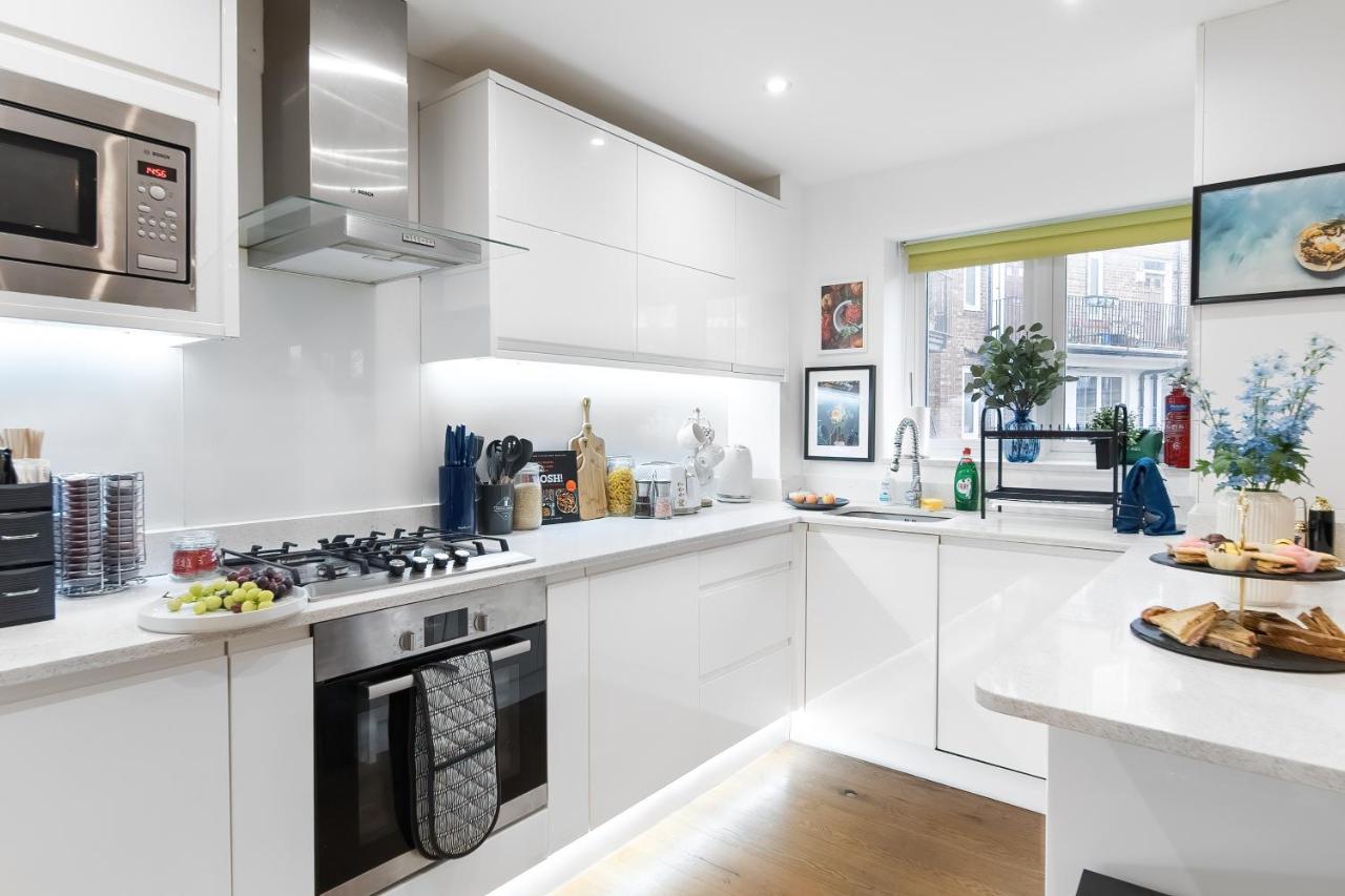 Chic 3 Bed Apartment Near London Bridge With Balcony Buitenkant foto