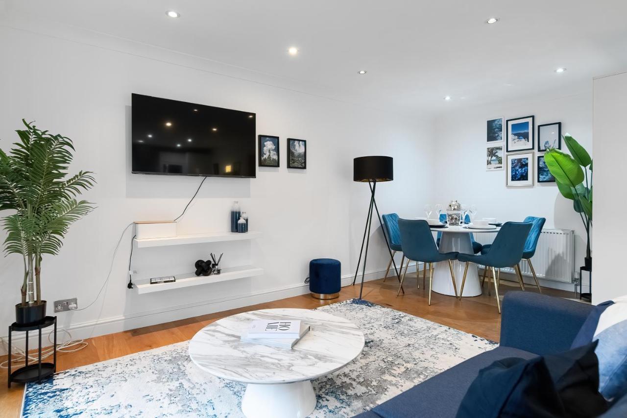 Chic 3 Bed Apartment Near London Bridge With Balcony Buitenkant foto